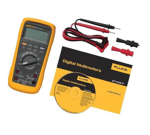 Комплект - мультиметр Fluke 27-II с токовыми клещами Fluke I400