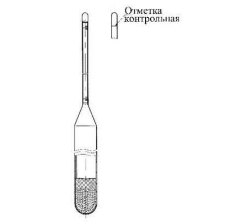 Ареометр-рабочий эталон 1 разряда