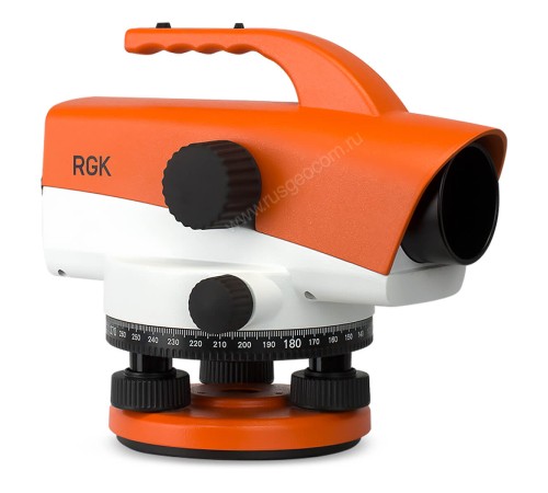 Комплект оптический нивелир RGK C-32 + S6-N + S3 и термогигрометра AMO H605