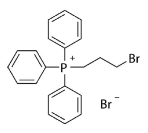 (3-бромпропил) трифенилфосфонийбромида, 98%, Alfa Aesar, 25 г