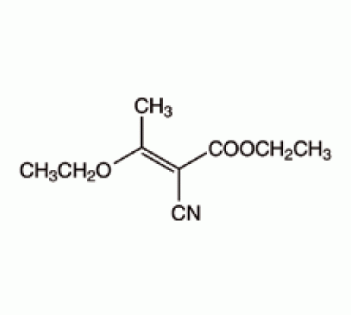 Этил (Е) -2-циано-3-этоксикротонат, 98%, Alfa Aesar, 25 г