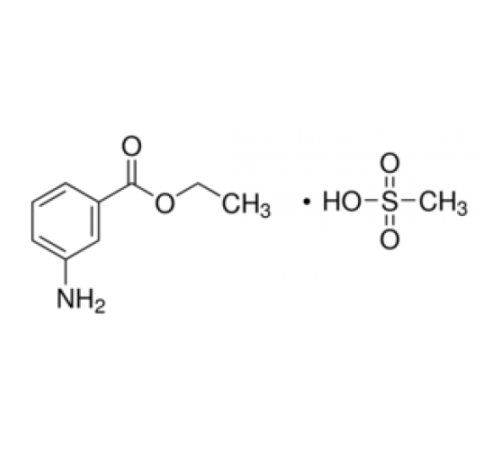 Этил 3-аминобензоат, метансульфоновая кислота соль, 98%, Acros Organics, 250г