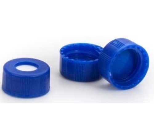 Крышки винтовые с надрезанной септой Blue scrw tp, предварительно разрезанный PTFE / Si spta, 100PK, 5183-2076 Agilent